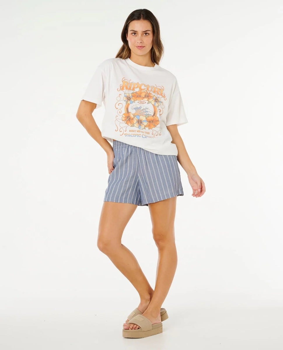 Rip Curl Pacific Coast Heritage Tee - Bone