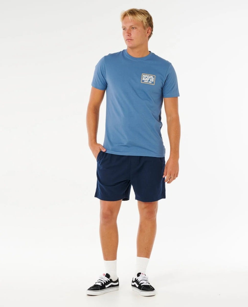Rip Curl Pacific Rinse Sunrise Tee - Bluefin