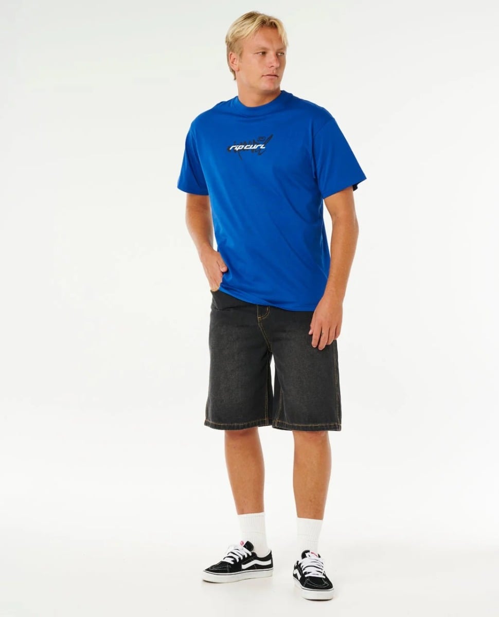 Rip Curl Inner Visions Blast Over Tee - Electric Cobalt
