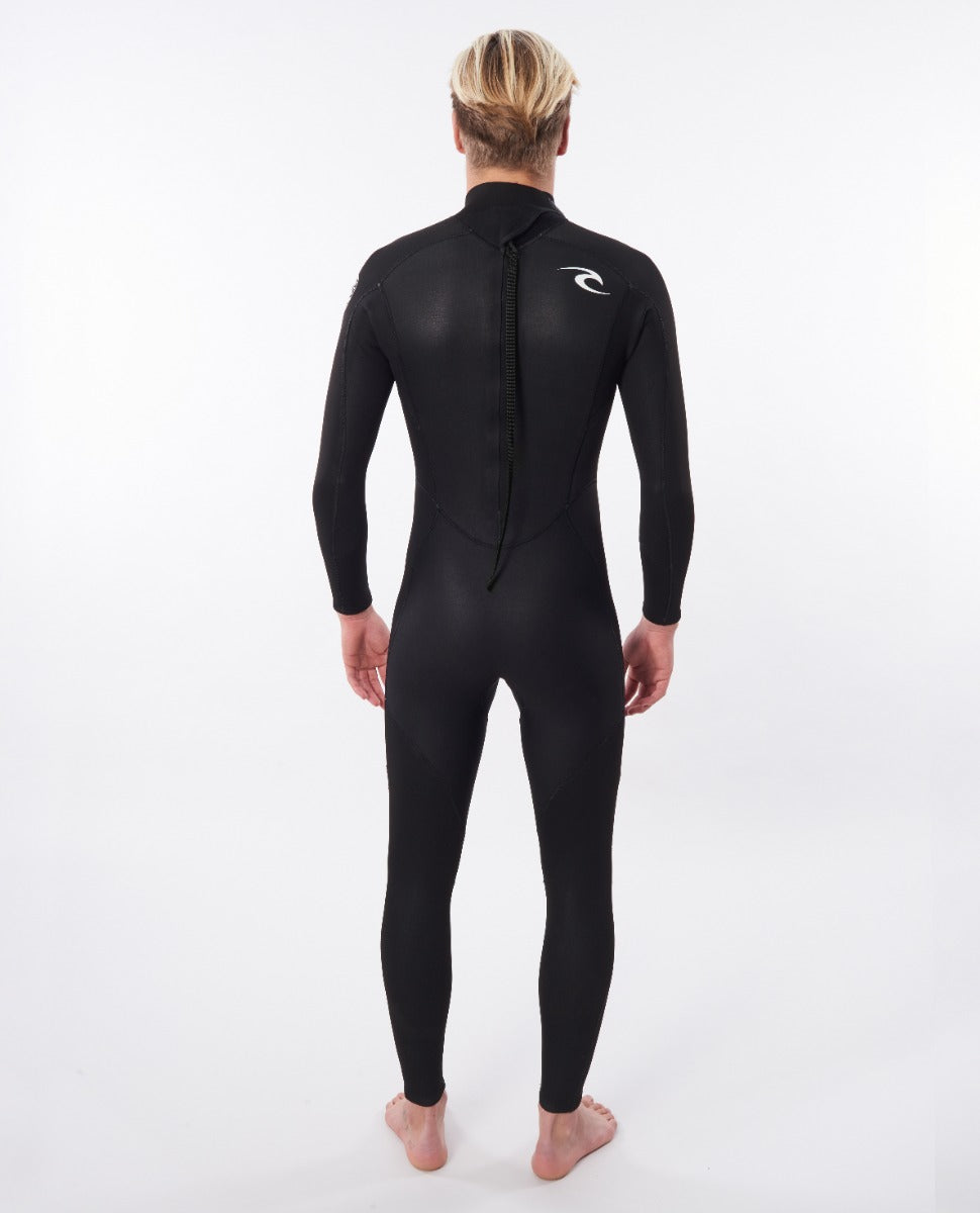 Rip Curl Freelite 5/3mm Men's Back Zip Wetsuit 2025 - Black