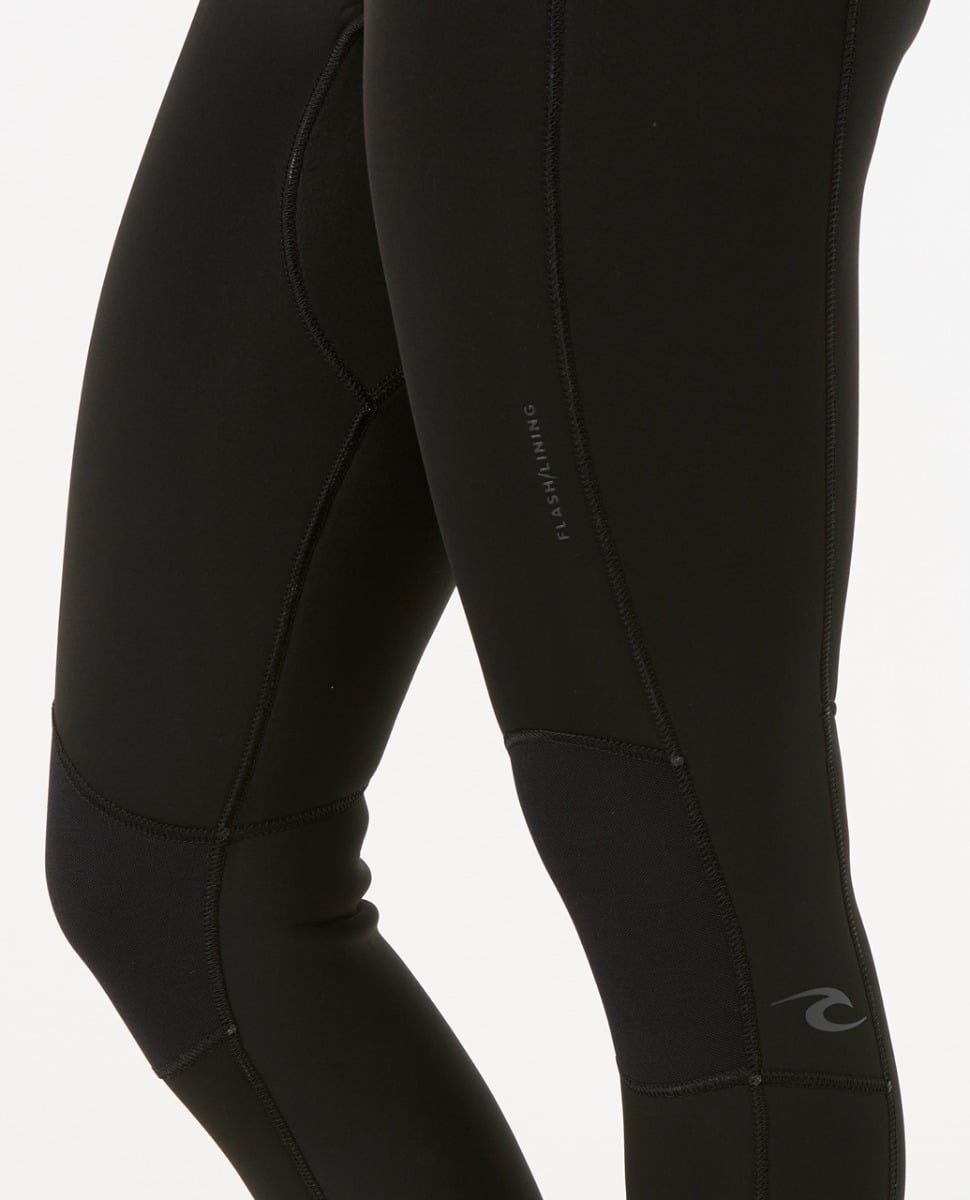 Rip Curl Womens Dawn Patrol Chest Zip 5/3mm Winter Wetsuit 2026 - Black