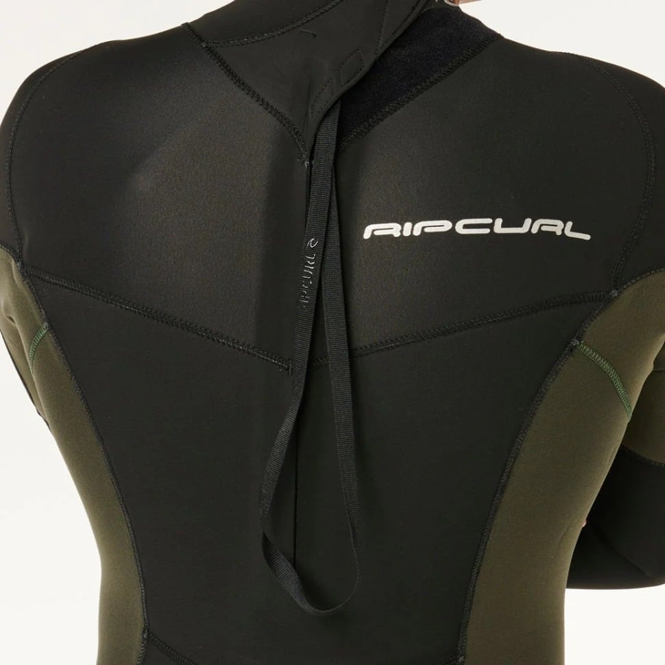 Rip Curl Dawn Patrol Back Zip 3/2mm Summer Wetsuit 2026 - Deep Cactus