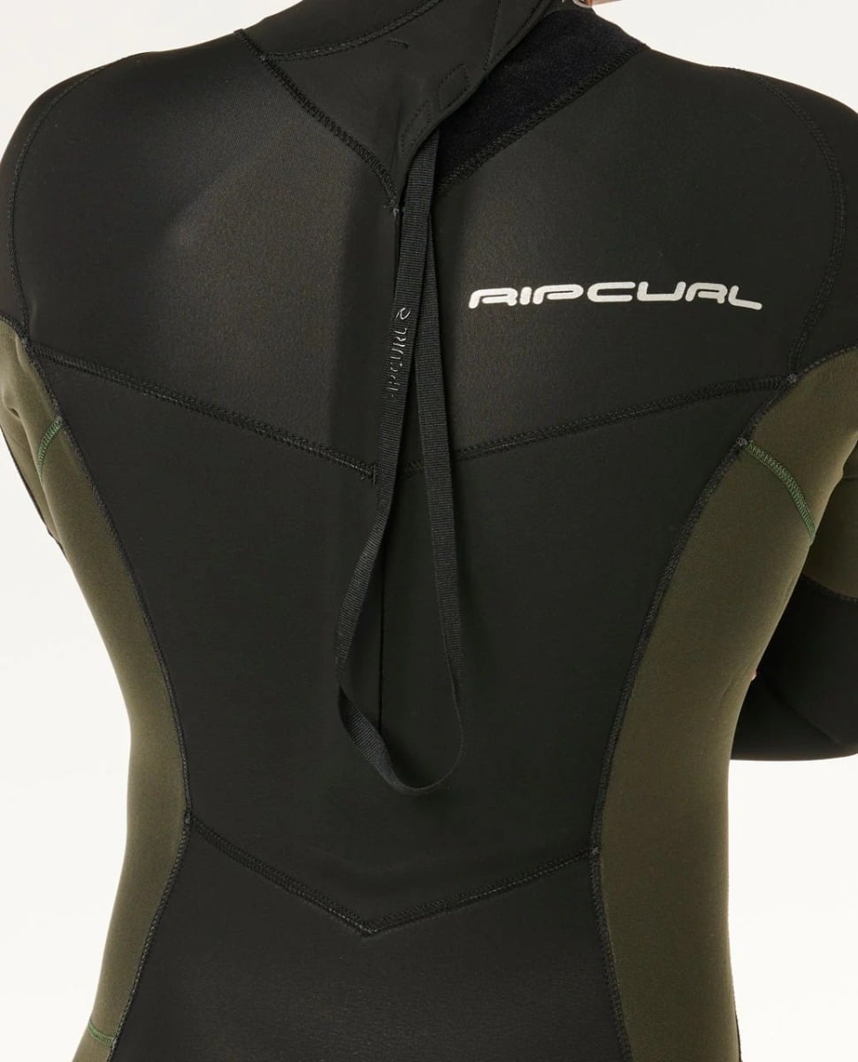 Rip Curl Dawn Patrol Back Zip 3/2mm Summer Wetsuit 2026 - Deep Cactus