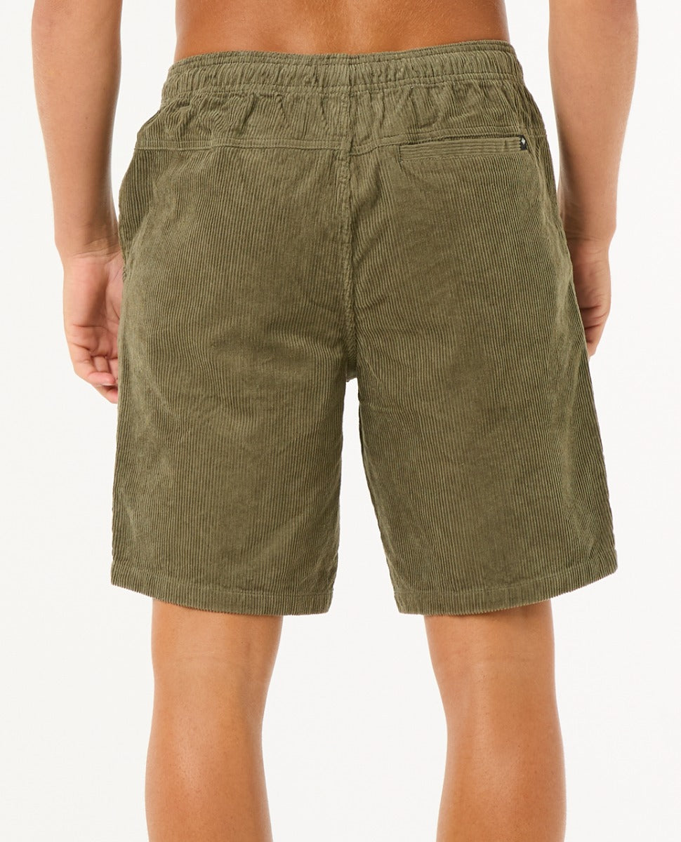 Rip Curl Classic Surf Cord Volley Men's Walk Shorts - Dusty Olive