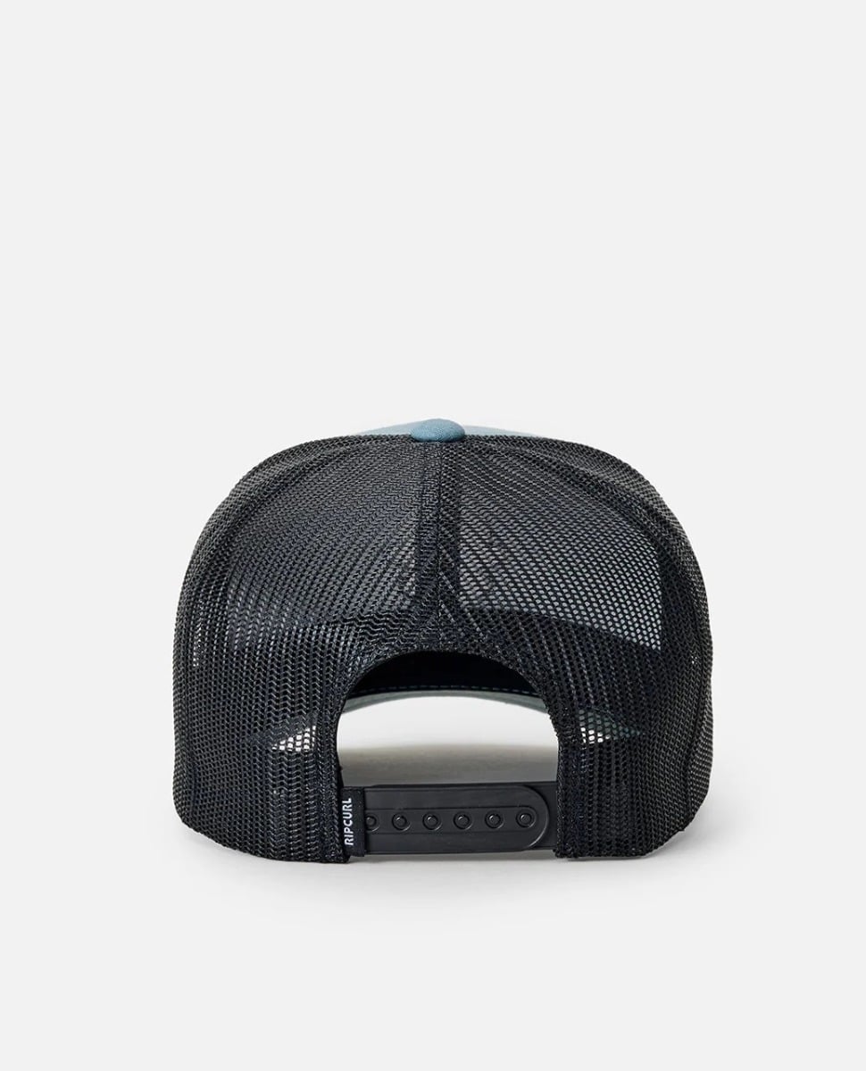Rip Curl Search Icon Boys Trucker Cap - Faded Denim