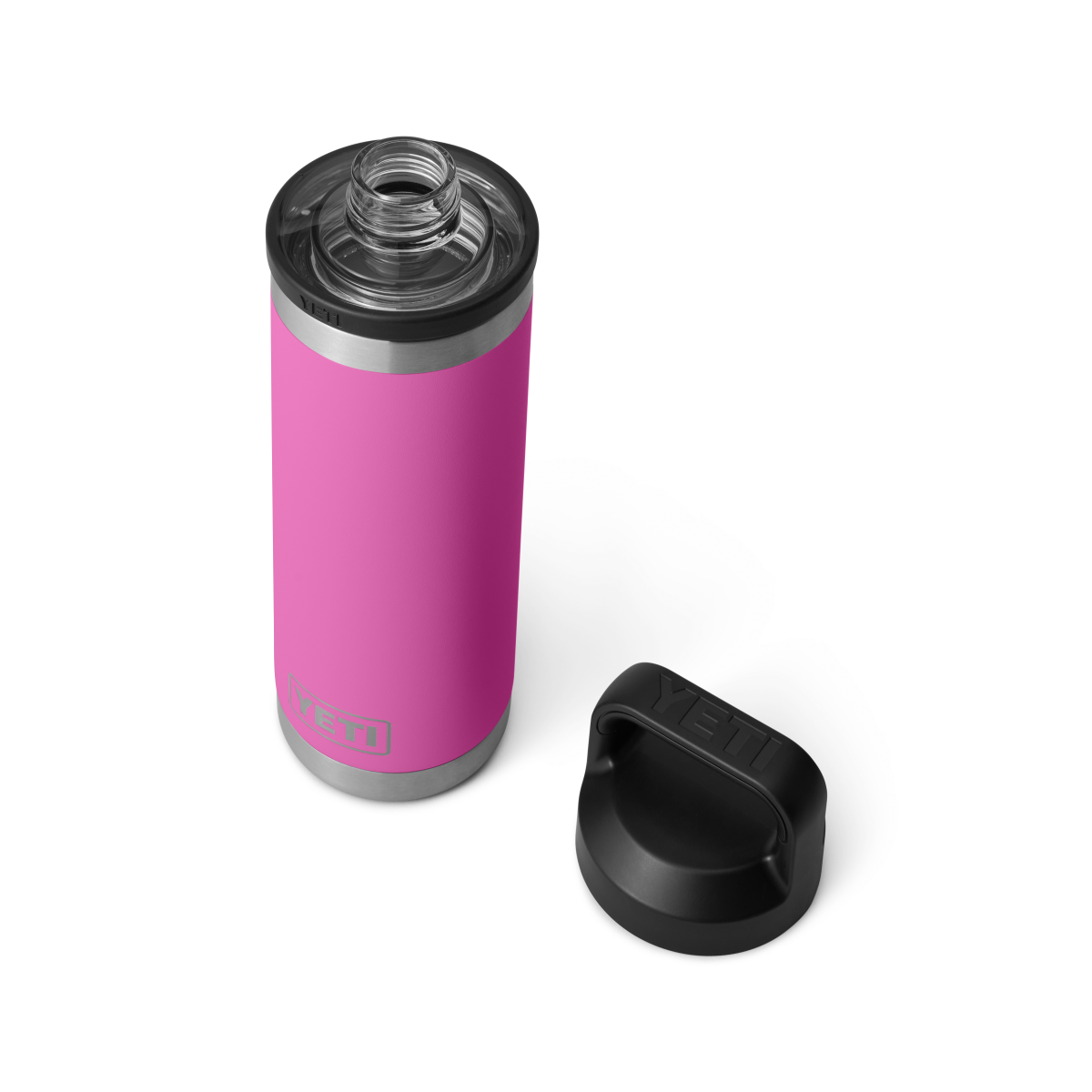 Yeti Rambler 18oz (532ml) Bottle with Chug Cap - Wildflower Fuchsia