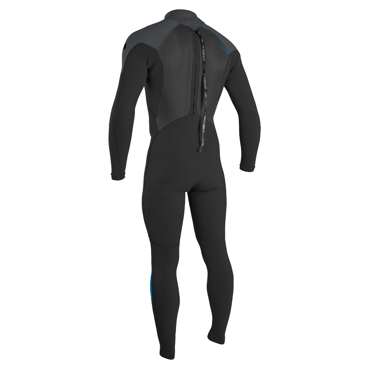 O'Neill Epic 3/2mm Men's Back Zip Summer Wetsuit 2025 - Black / Graphite / Baliblu