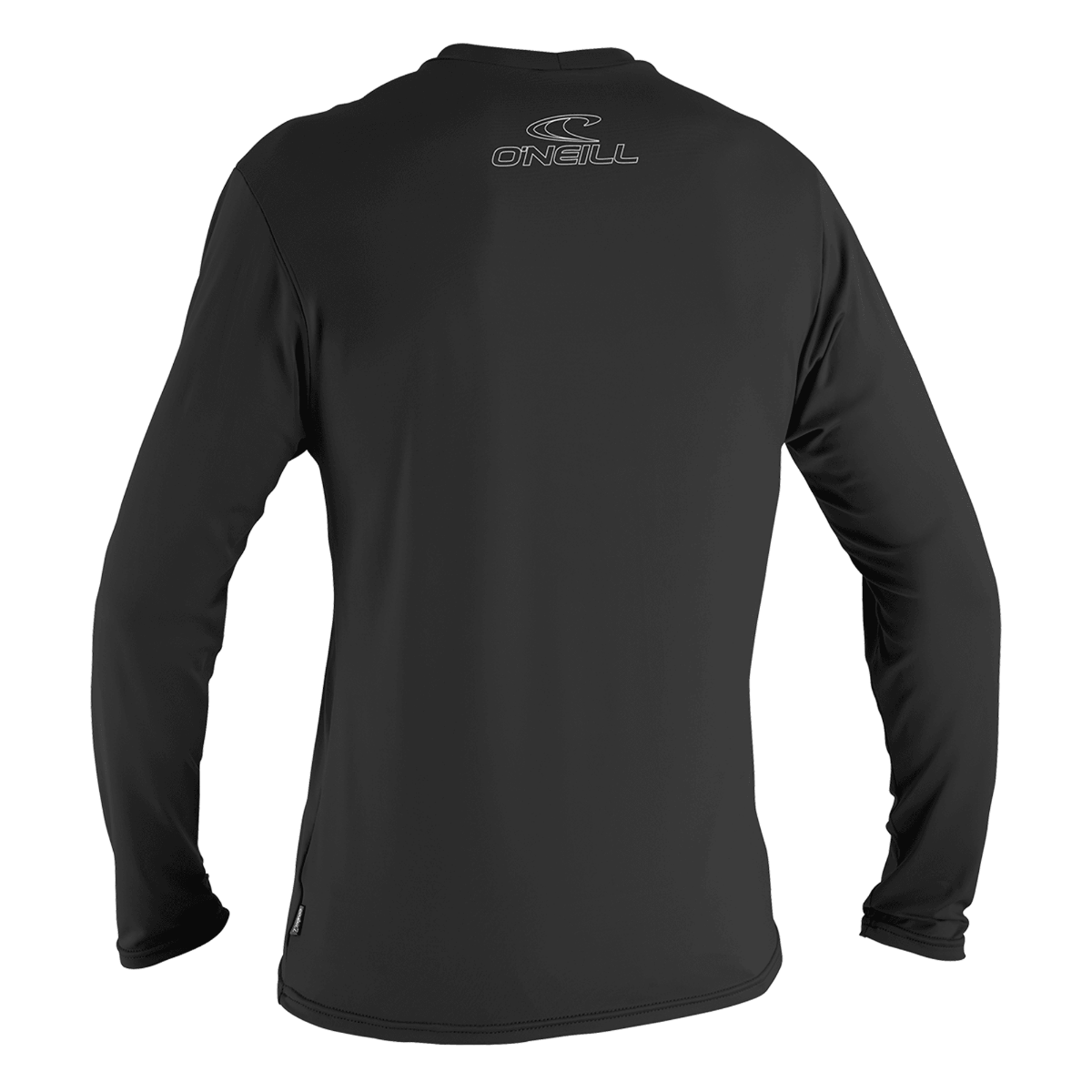 O'Neill Basic Skins Mens Long Sleeve Sun Shirt -Black - Back