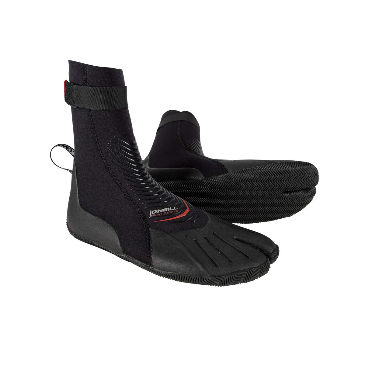 O'Neill Heat 3mm Split Toe Wetsuit Boots - Black