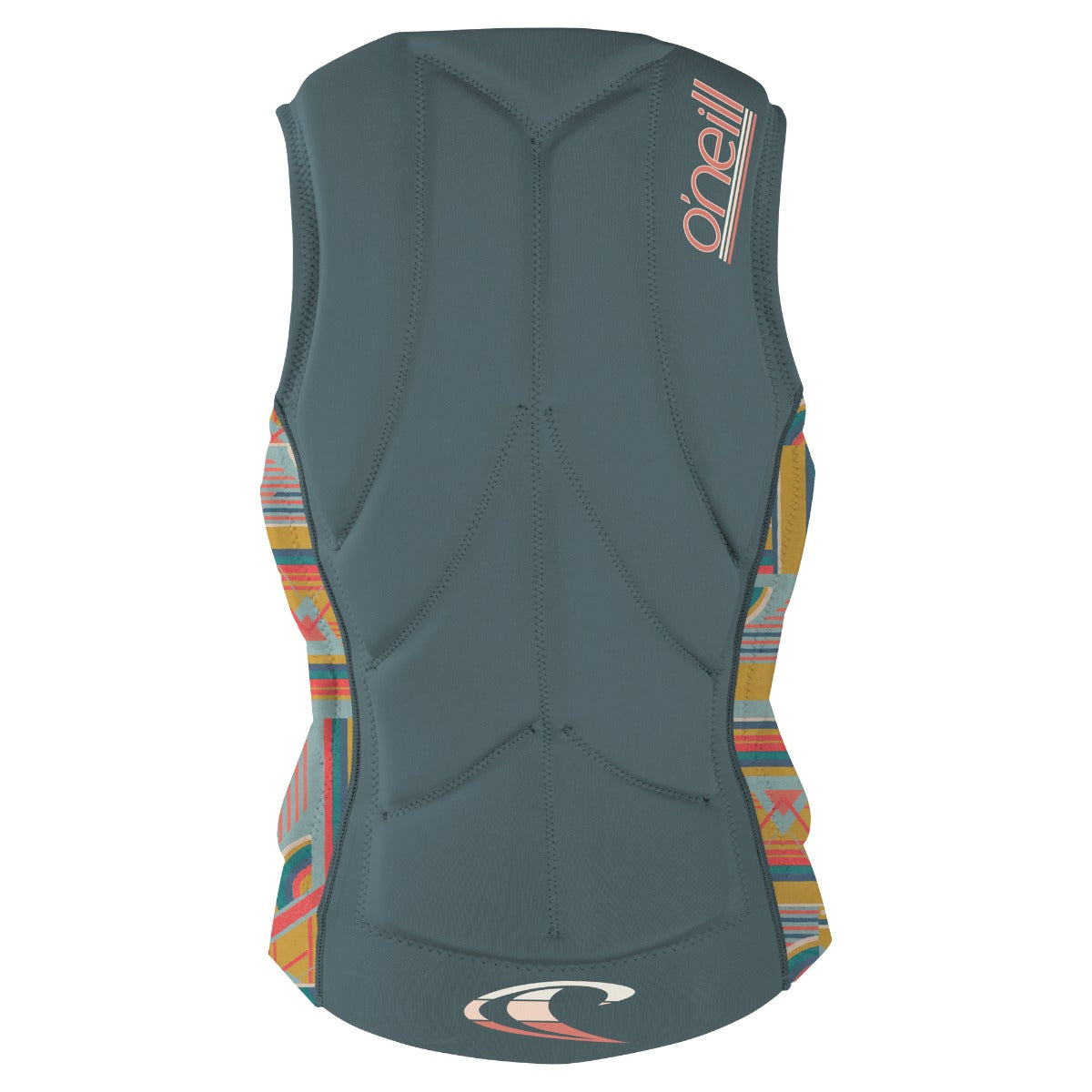 O'Neill Women's Slasher Comp Vest - Shade/Arta Geo - SAMPLE - UK10