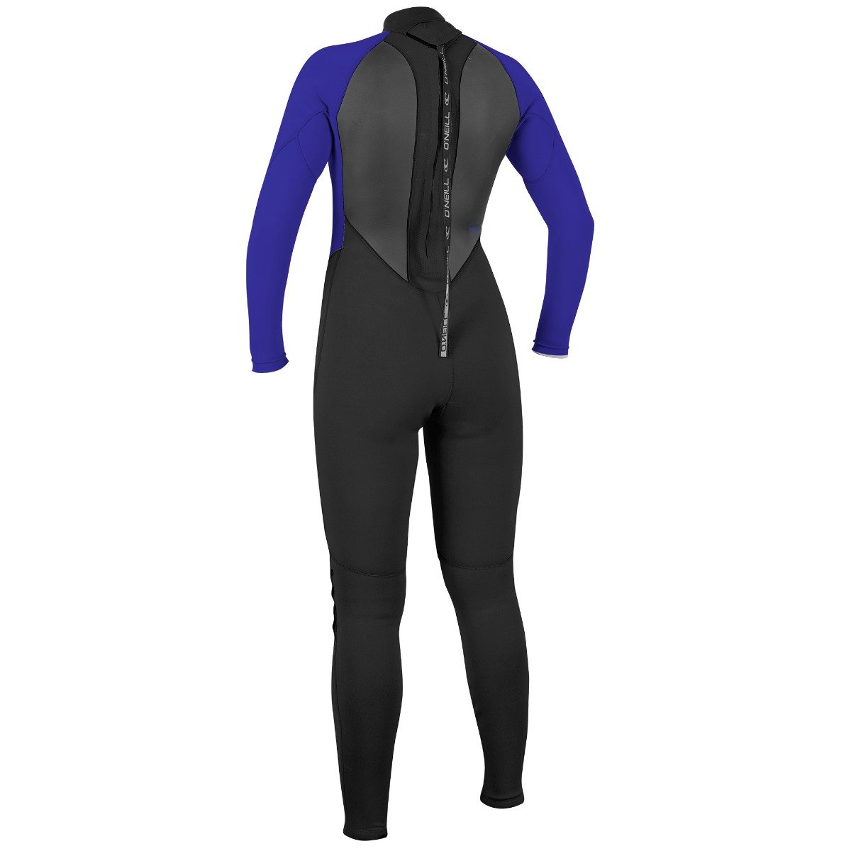 O'Neill Reactor 2 3/2mm Womens Back Zip Summer Wetsuit - Black / Cobalt - Back