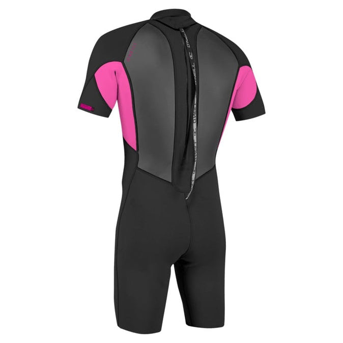O'Neill Youth Reactor-2 2mm Back Zip Shorty SAMPLE 2026 - Black / Berry