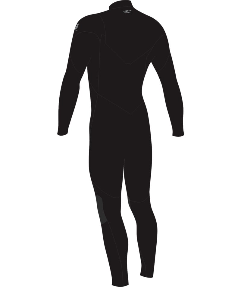 O'Neill Youth Epic 4/3mm Chest Zip Wetsuit 2026 - Black