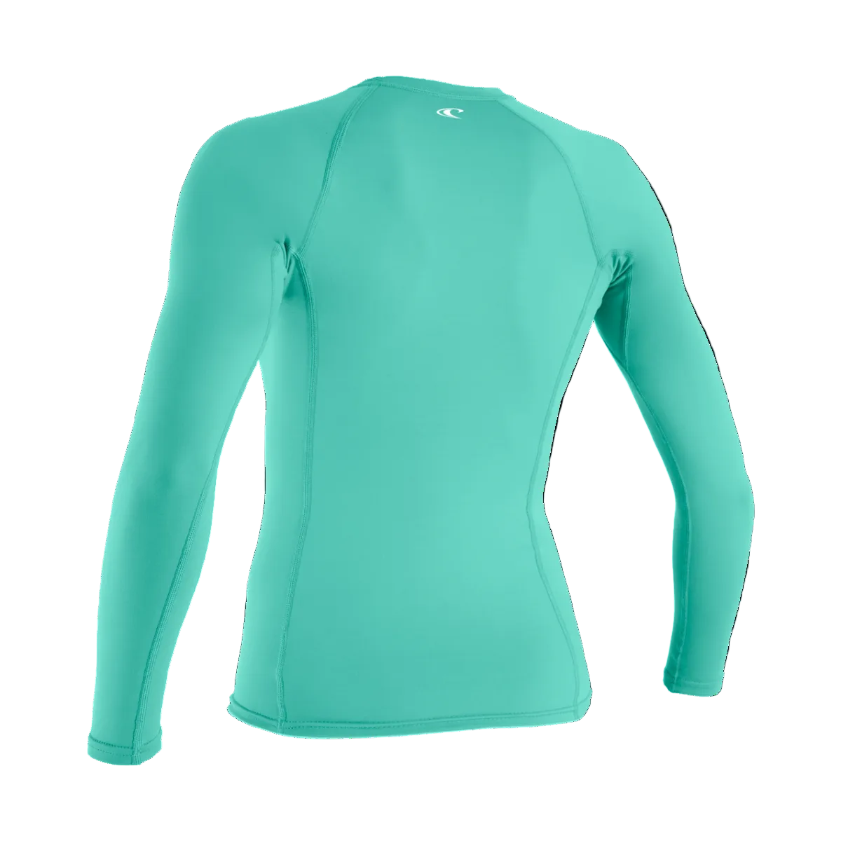 Womens long sleeve sun shirt in colourway holiday with a white logo and on a white background