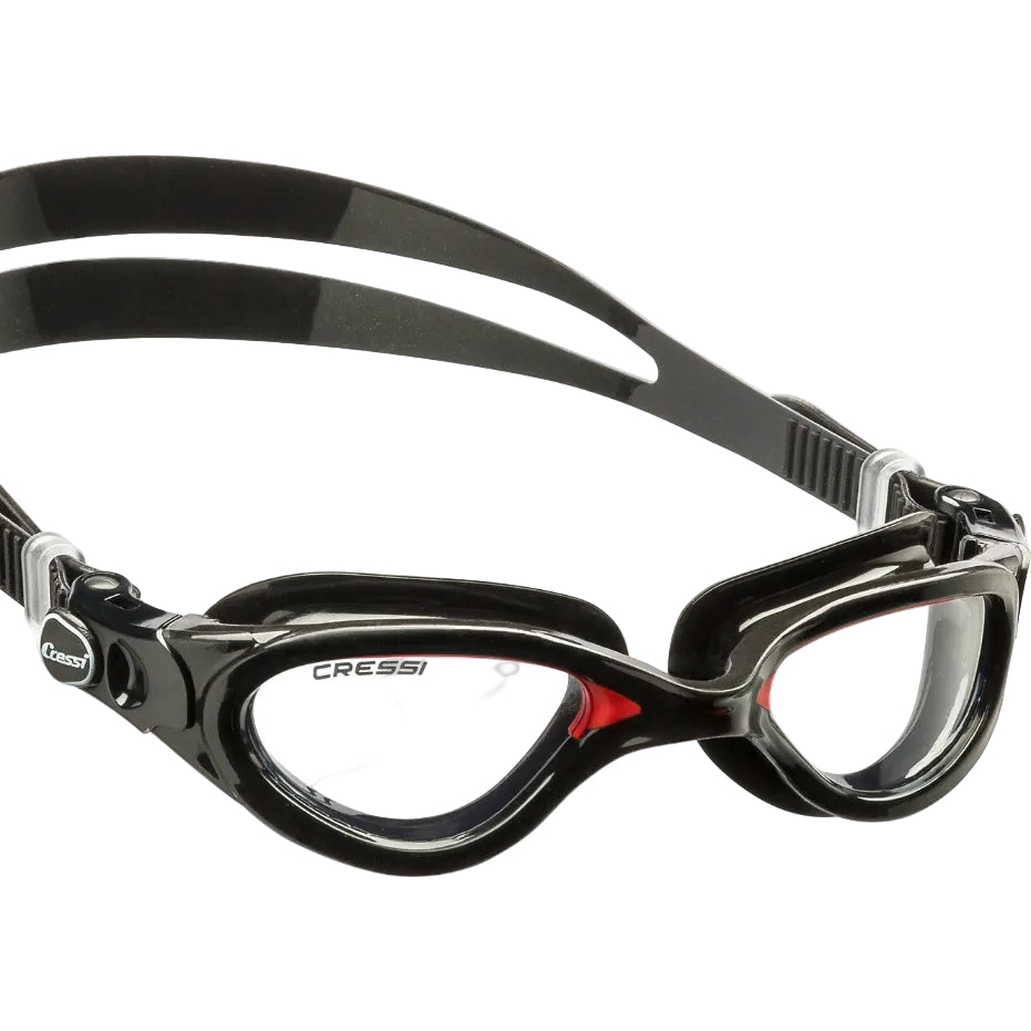 Cressi Flash Black Swimming Googles 2021 - One Size - Front