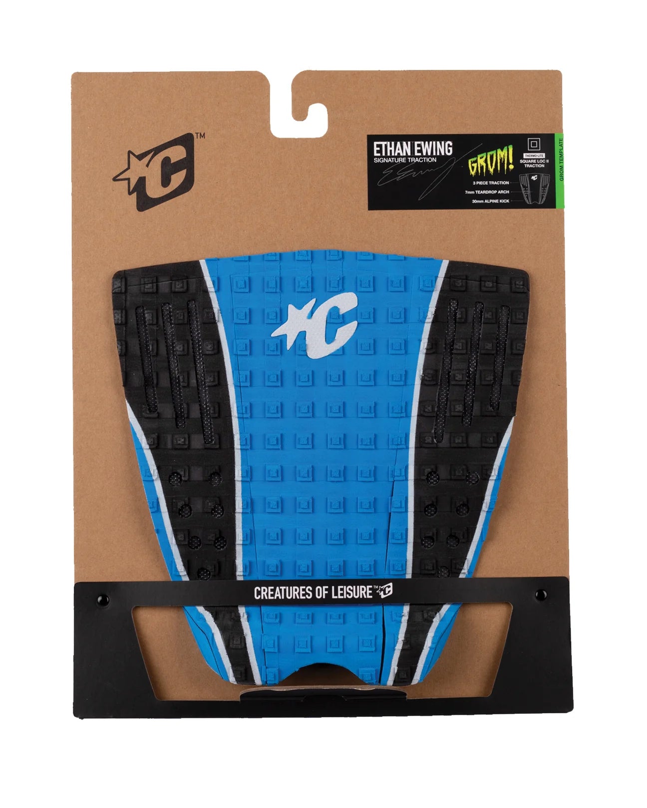 Creatures of Leisure Grom Ethan Ewing Lite Signature Tail Pad - Cobalt Plack Panel