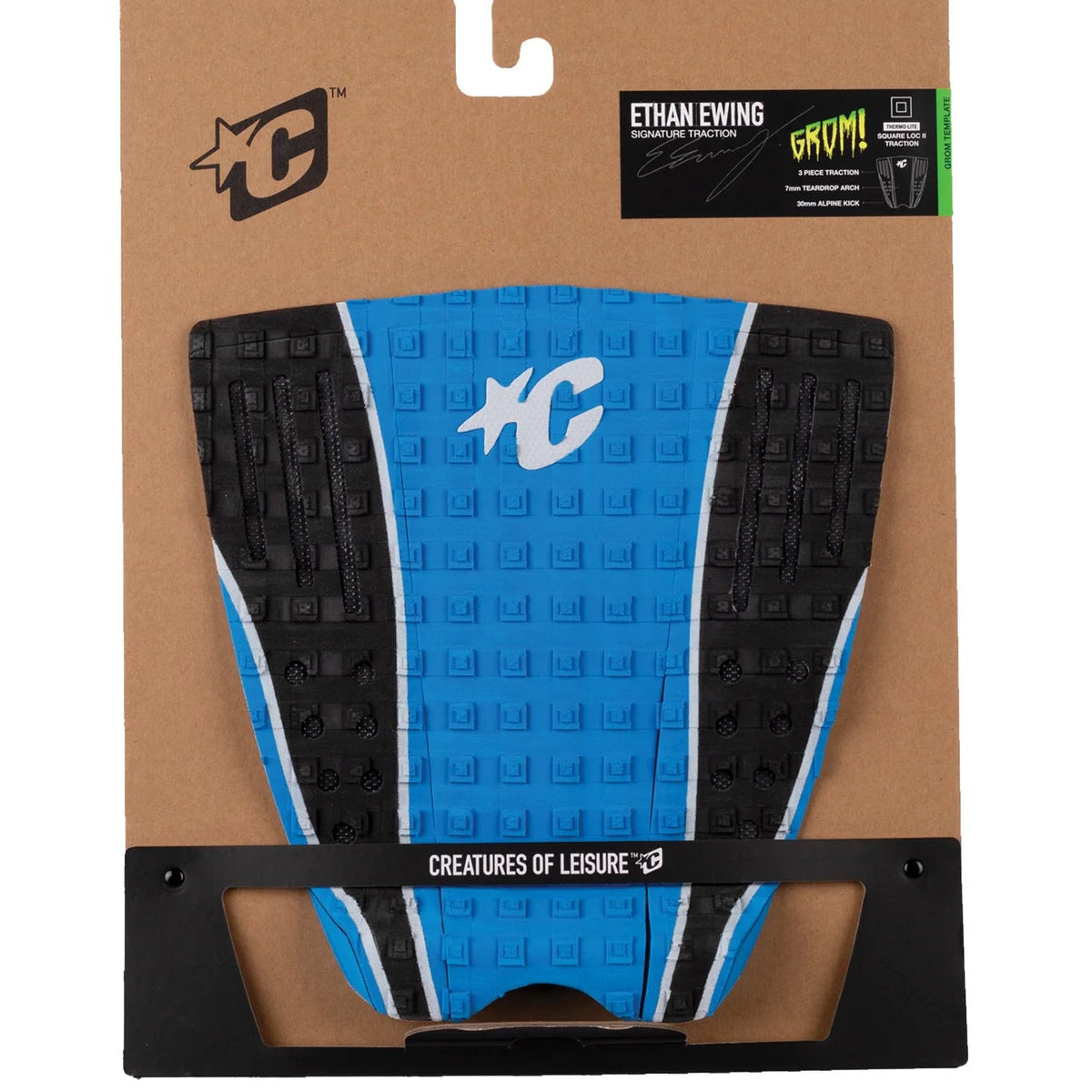 Creatures of Leisure Grom Ethan Ewing Lite Signature Tail Pad - Cobalt Plack Panel