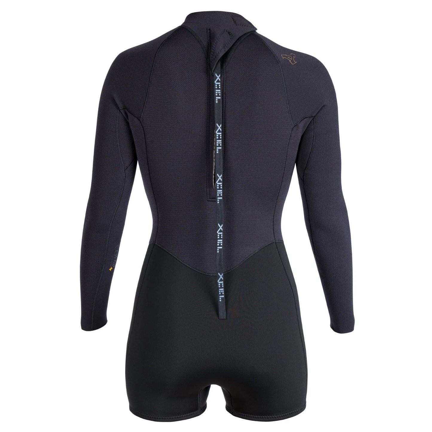 Xcel Comp+ L/S Back Zip Boy Cut 2/1.5mm Women’s Springsuit - Black