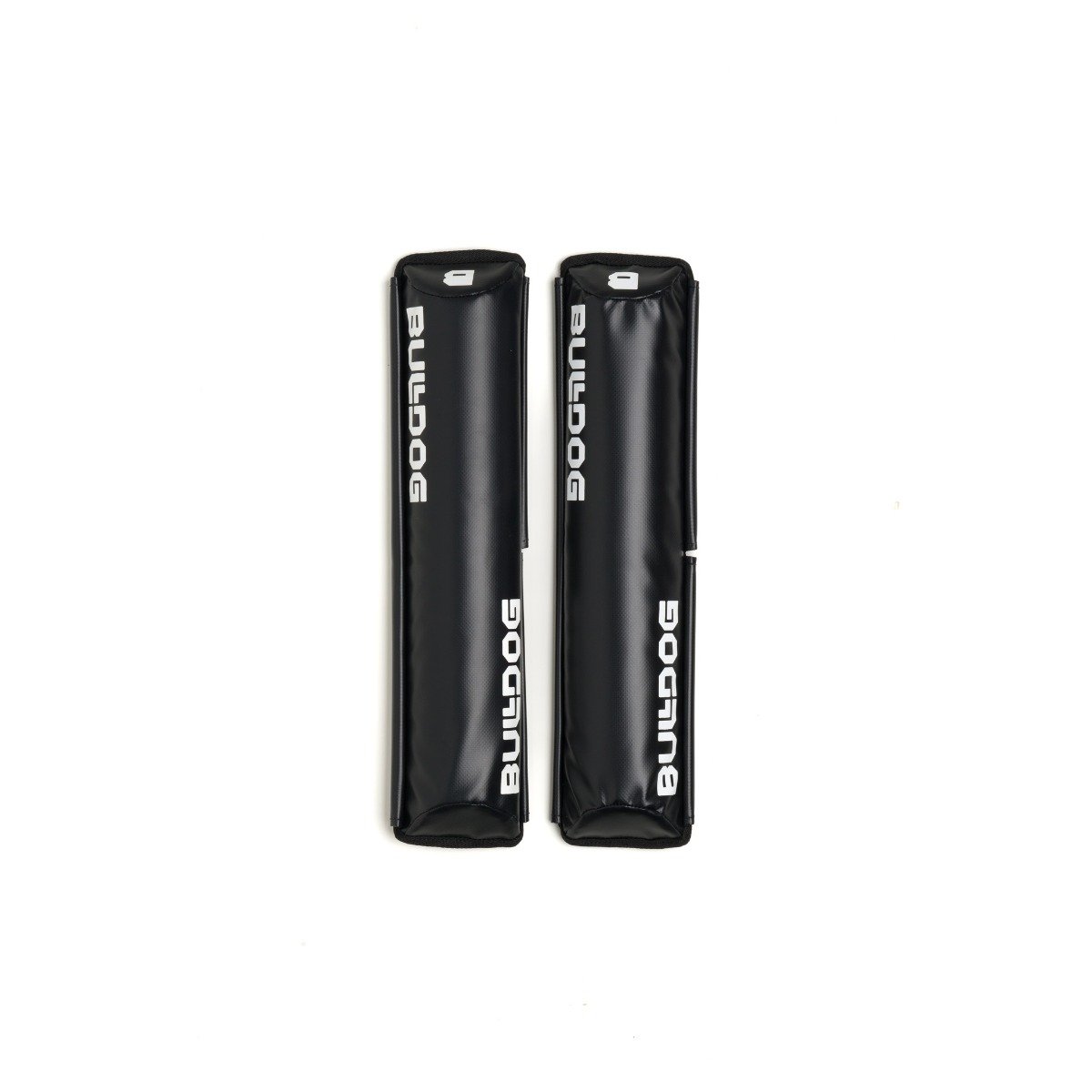 Bulldog Aero 70cm Roof Rack Pads - Black - Full View
