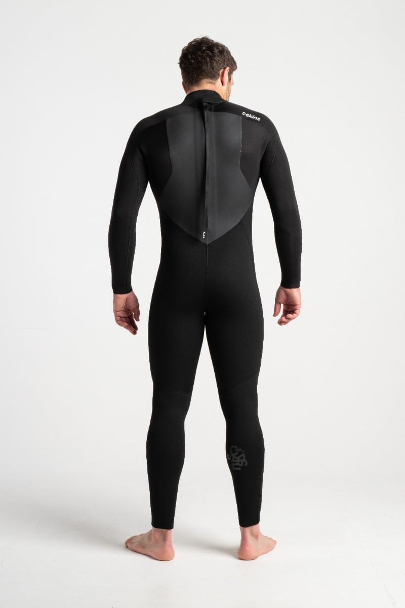 C Skins Legend 5/4mm Back Zip Wetsuit 2025 - Black / Anthracite