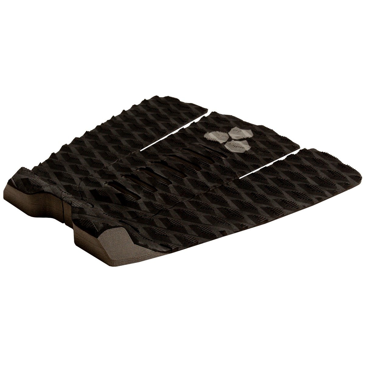 Channel Island Flux 3 Piece Arch Traction Pad - Black