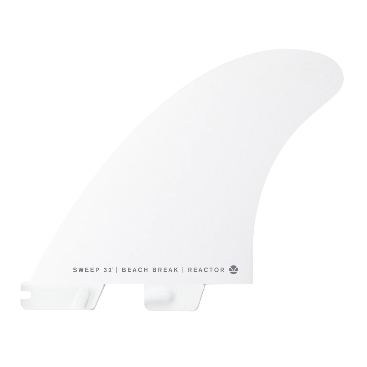 FCS II Reactor PC Tri Fins - White