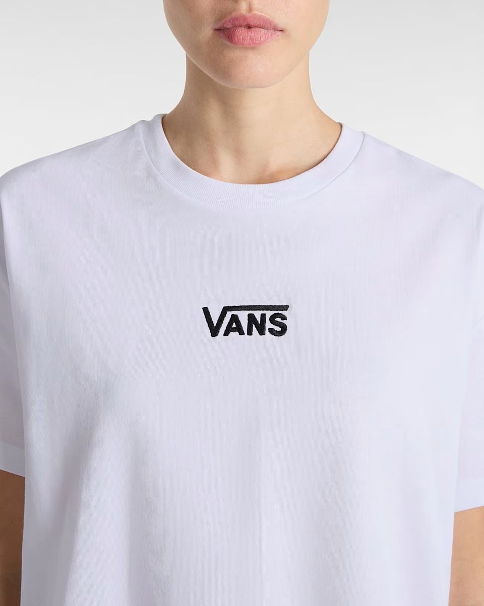 Vans Flying V Womens Oversized Tee - White