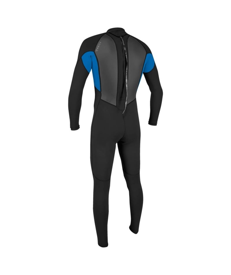 O'Neill Reactor-2 3/2mm Back Zip Summer Wetsuit 2026 - Black / Ocean
