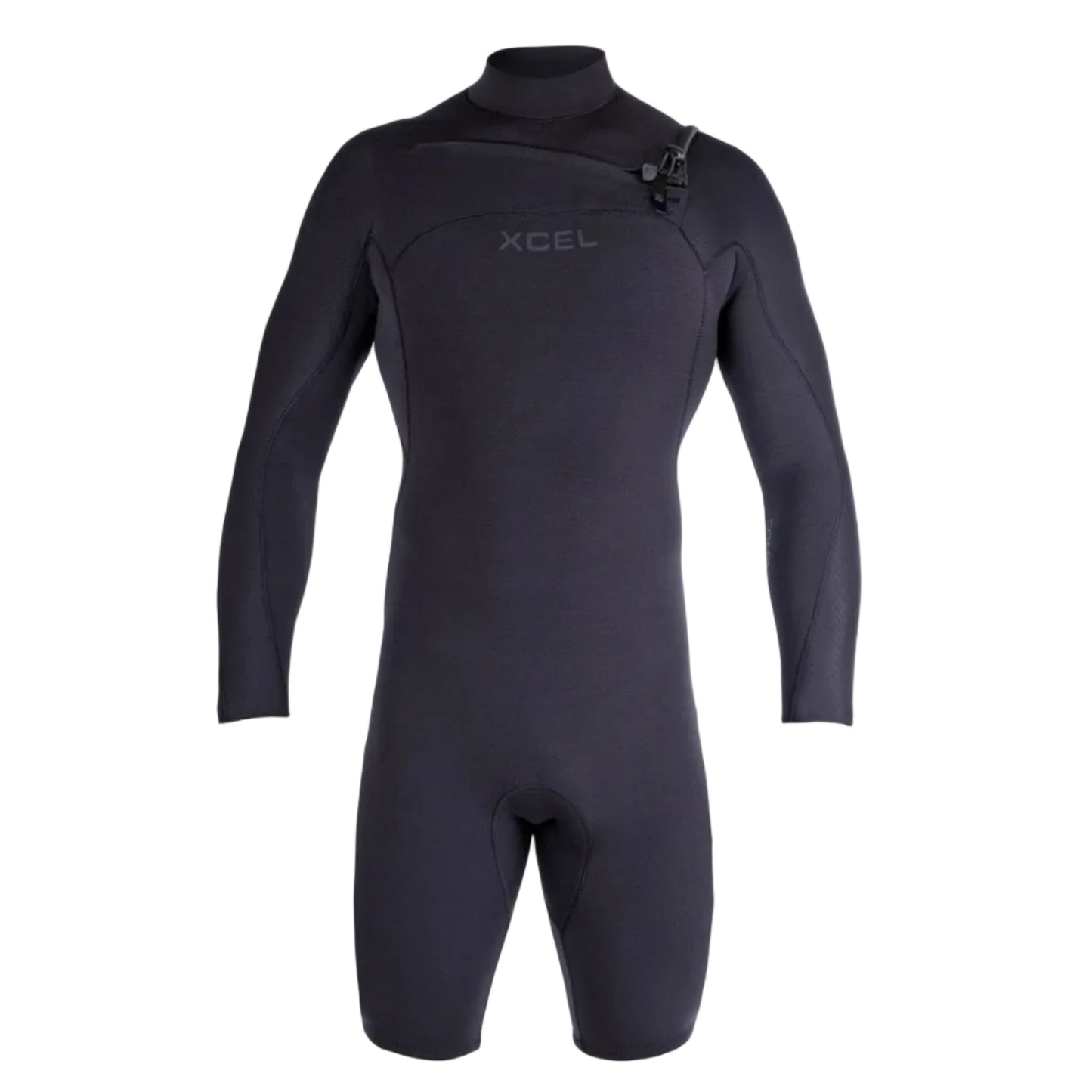 Xcel Comp+ 2/1.5mm Long Sleeve Springsuit - Black