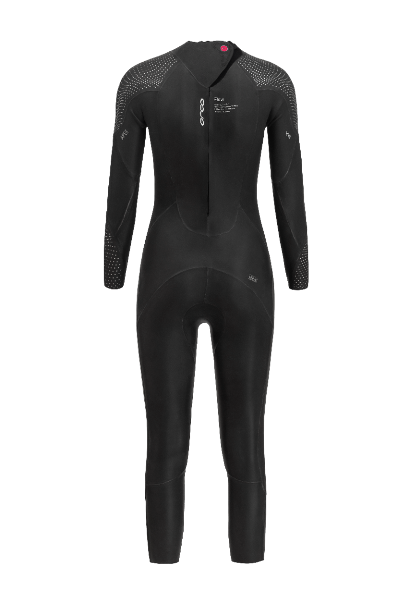 Orca Apex Flow Womens Swim Wetsuit - Silver Total - Back