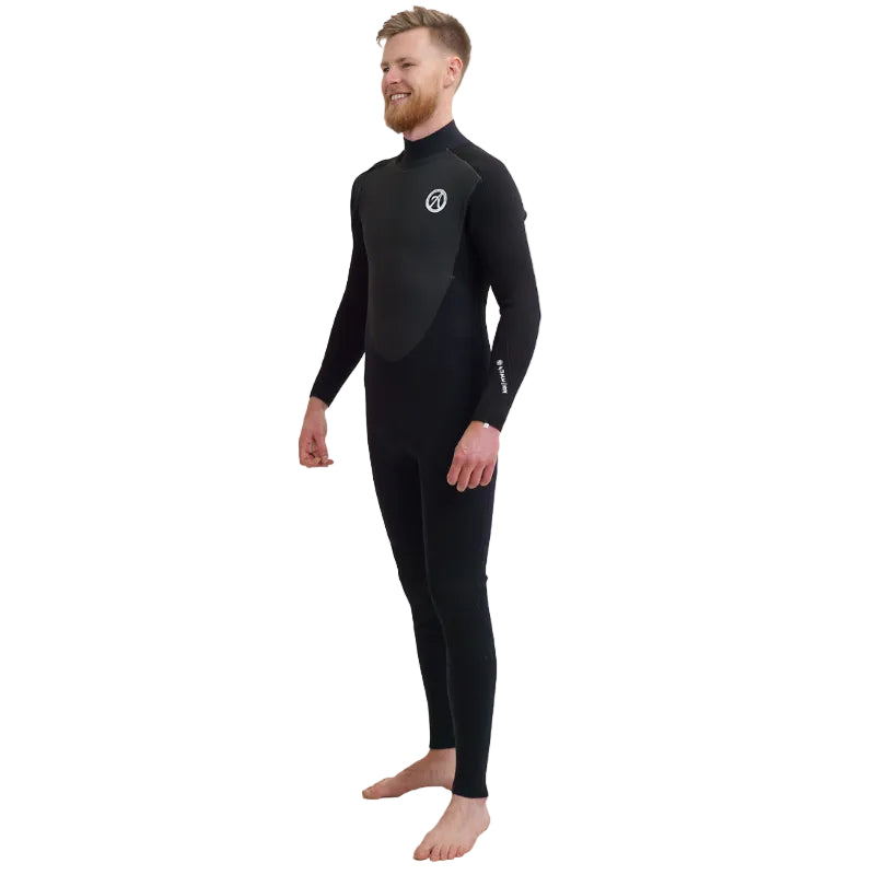 OA Hype 4/3mm Men's Back Zip Wetsuit - Black