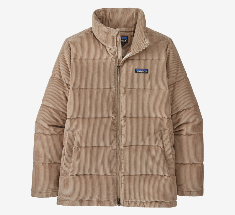 Patagonia Fjord Cord Womens Coat - Oar Tan
