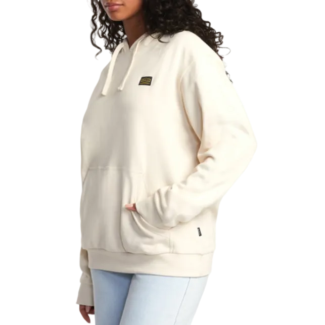RVCA Recession Women's Hoodie - Latte