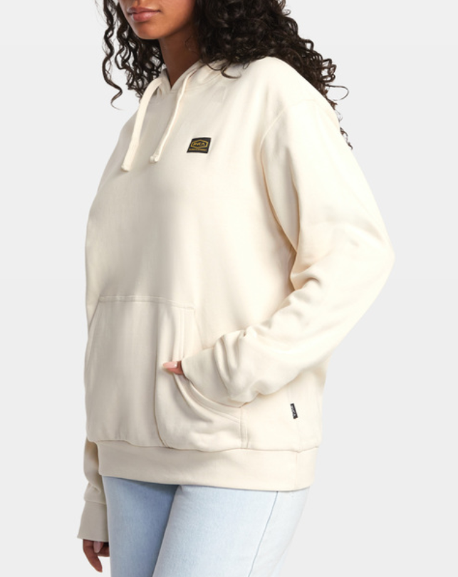 RVCA Recession Women's Hoodie - Latte