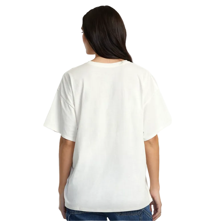 RVCA Varsity Short Sleeve Women's T-Shirt - Vintage White