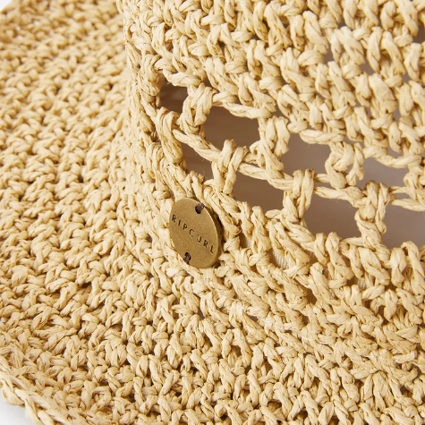 Rip Curl Essentials Crochet Women's Bucket Hat - Natural