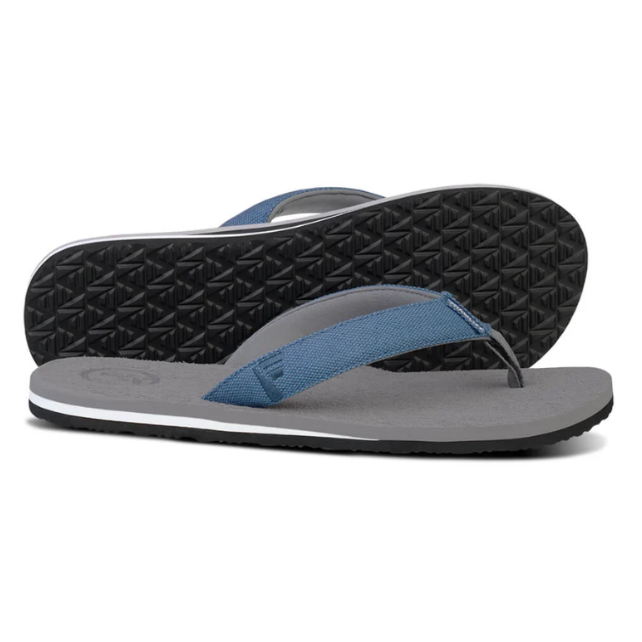Foamlife Sully Men's Flip-Flops - Stone Grey