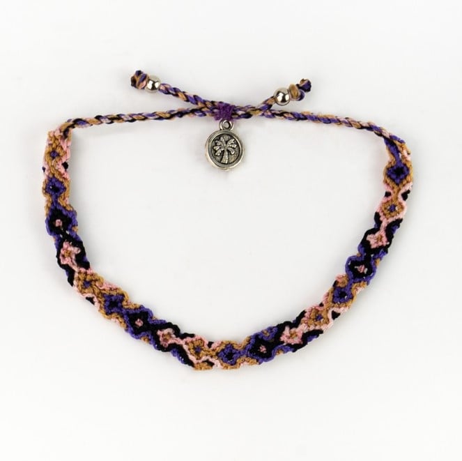 Pineapple Island Rio Anklet - Purple