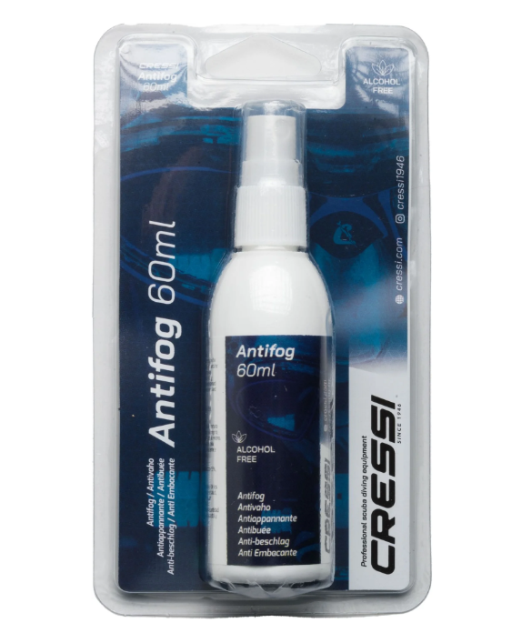 Cressi Anti-Fog 0% Alcohol Solution - 60ml