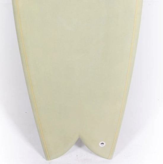 Indio Endurance DAB Twin Fin Surfboard - Green Cement