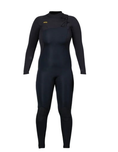 Xcel Comp X 4/3mm Womens Chest Zip Wetsuit - Black