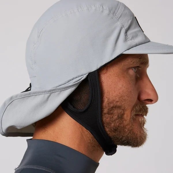 Ocean & Earth Indo 5 Panel Legionnaire Surf Cap - Grey