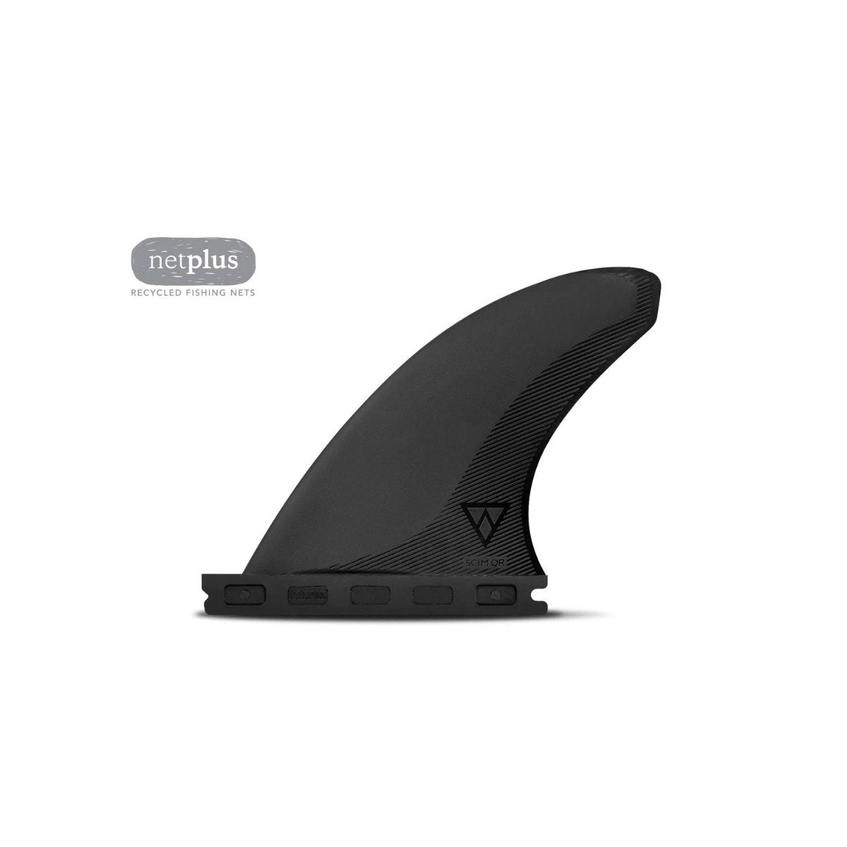 Futures Scimitar Quad Rear Fins - Black