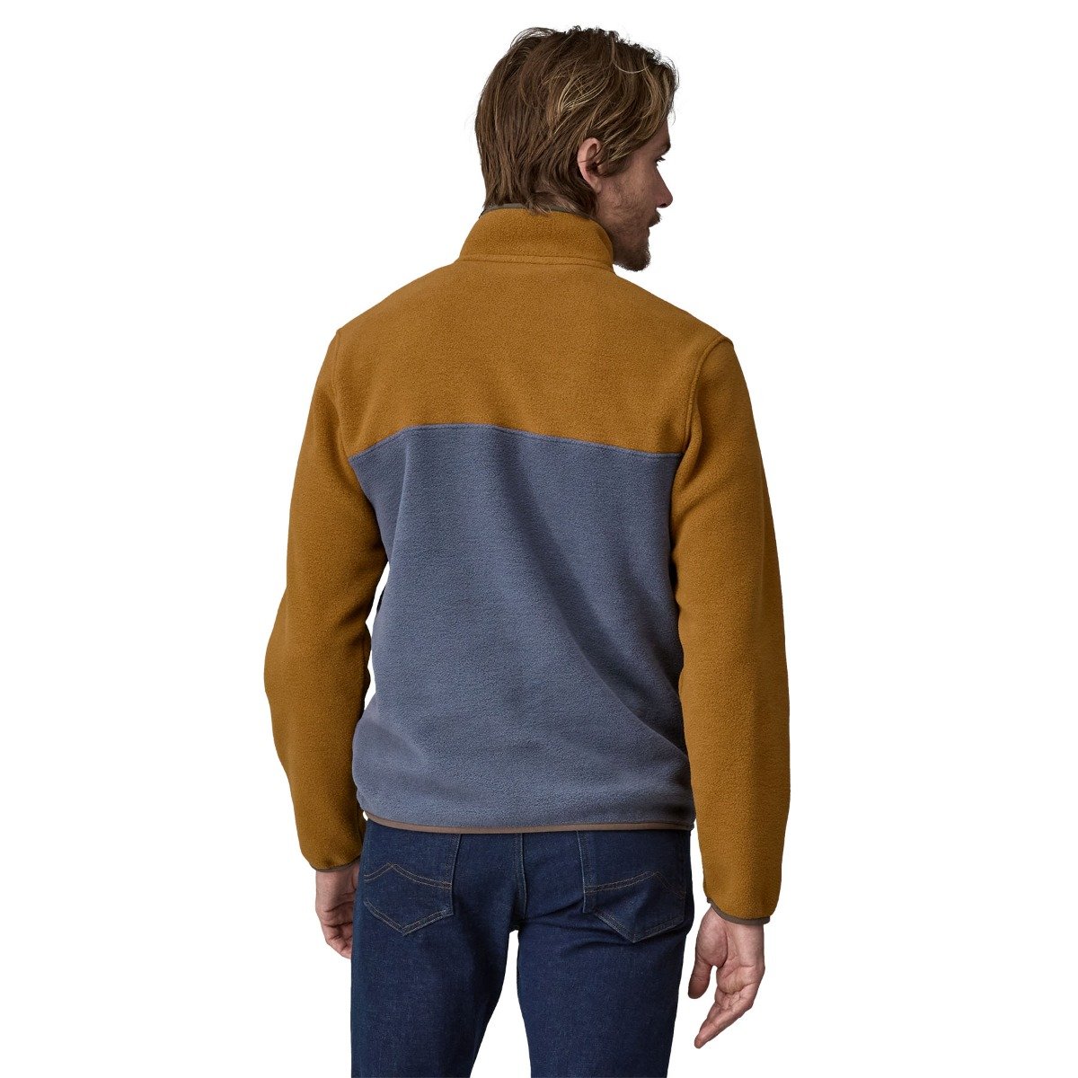 Patagonia Lightweight Synchilla Men's Snap-Tᬨ Fleece Pullover - Shelter Brown