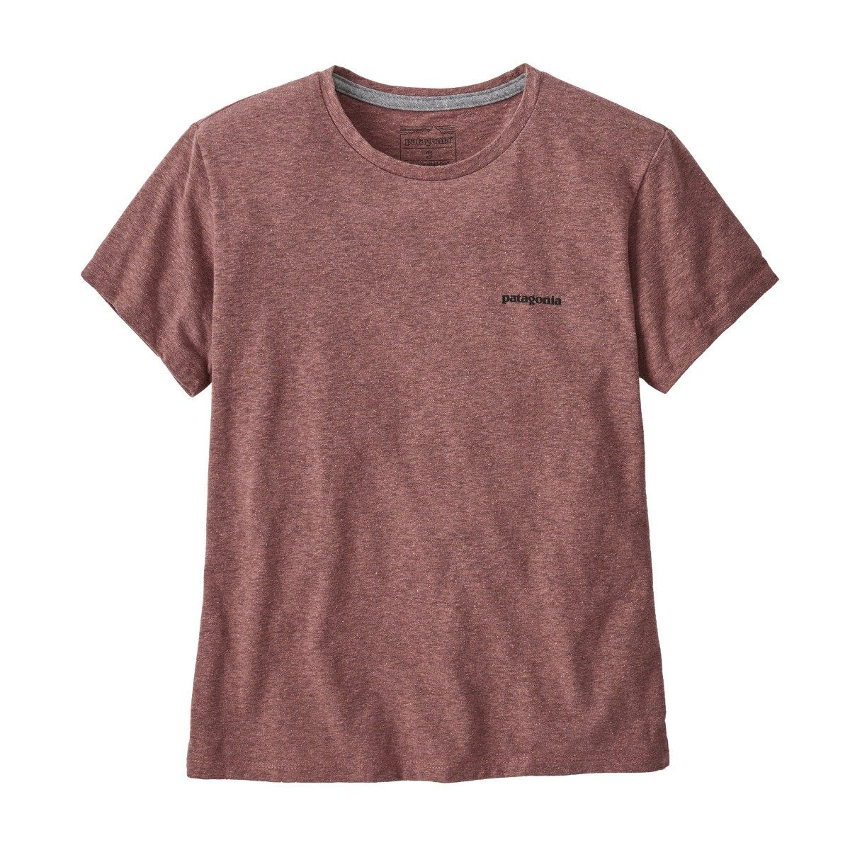 Patagonia P-6 Logo Womens Responsibili-Tee - Dulse Mauve