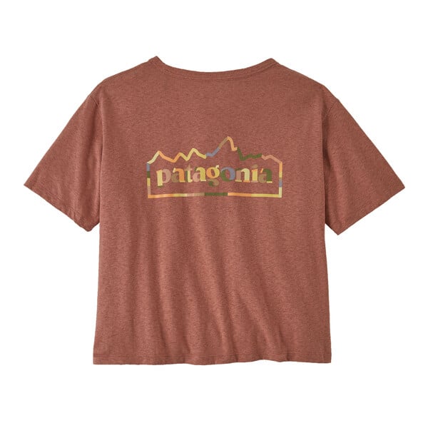 Patagonia Unity Fitz Easy-Cut Womens Responsibili-Tee - Sienna Clay
