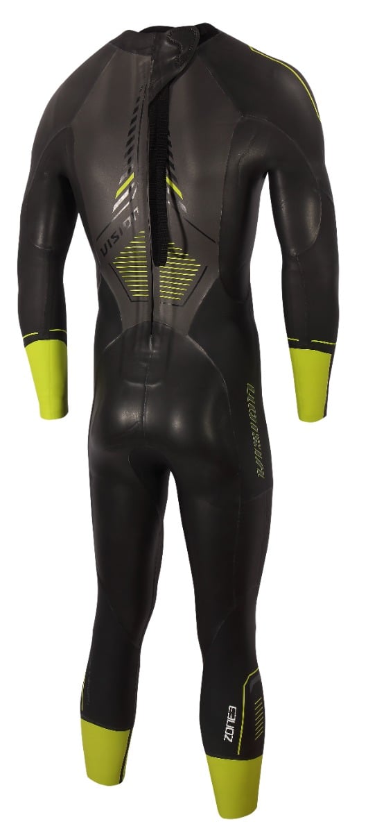 Zone3 Mens Vision Open Water Swim Wetsuit - 2021 back
