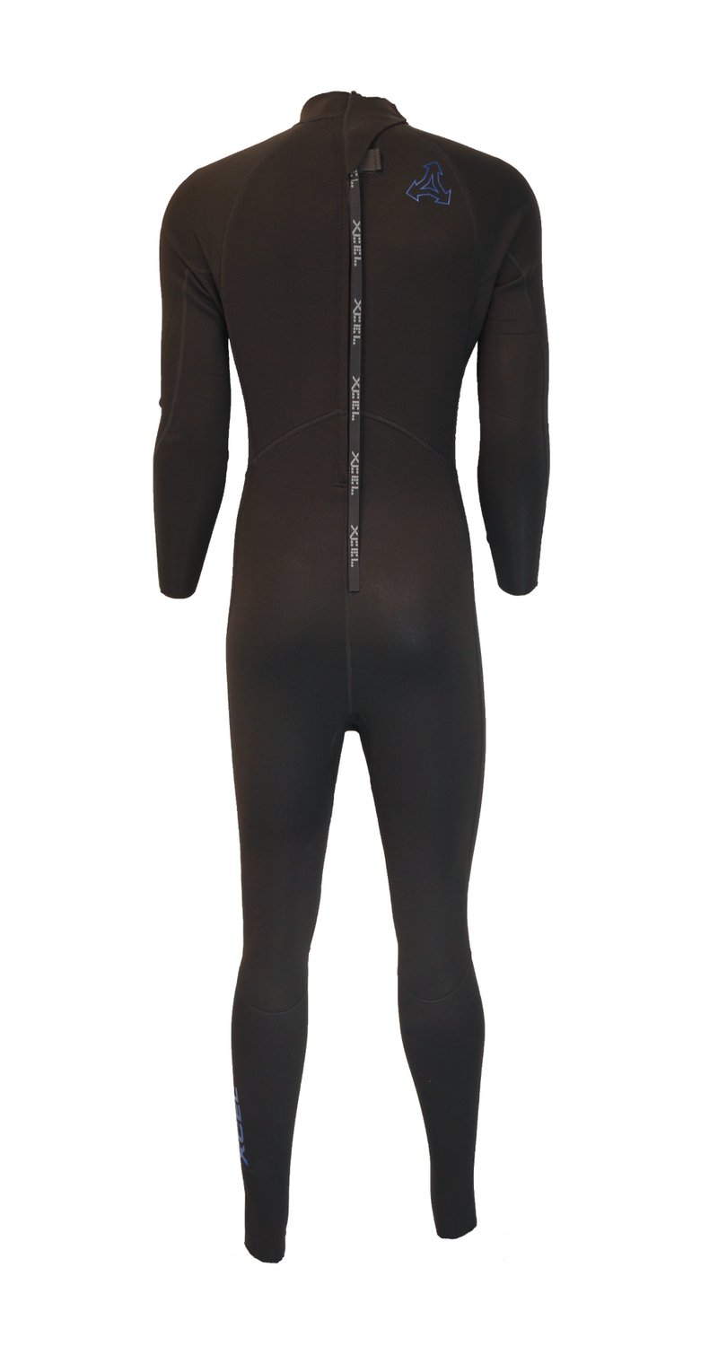 Xcel Axis 3/2mm Flatlock Back Zip Wetsuit - Black