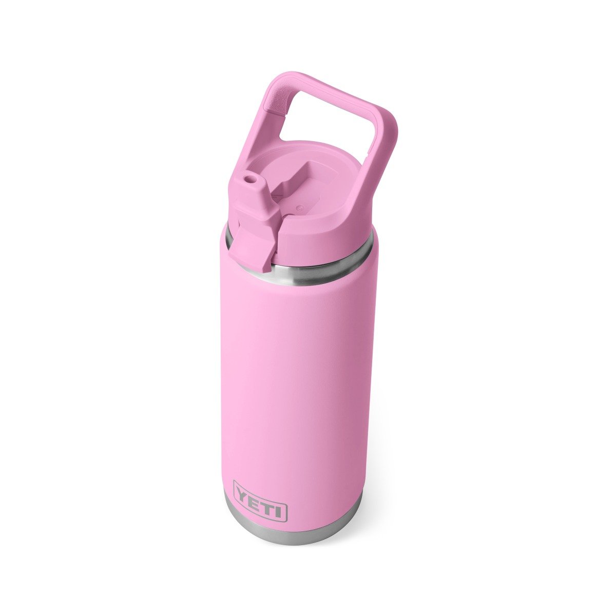 Yeti Rambler 26oz Bottle With Straw Cap - Power Pink