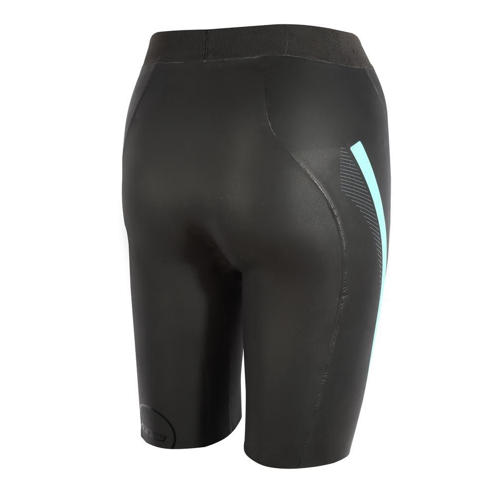 Zone 3 Buoyancy Originals 5/3mm Womens Shorts - Black - Back